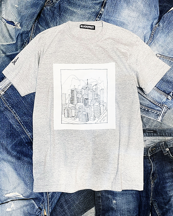 TOWNSCAPE ILLUSTRATION TEE