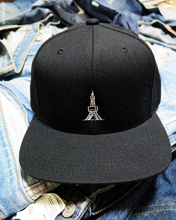 TOWER EMBROIDERED FLAT VISOR CAP